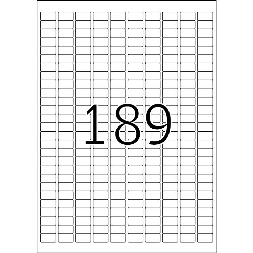 HERMA 4333 Labels Premium A4 25,4x10 Mm White Paper Matt 4725 Pcs thumbnail