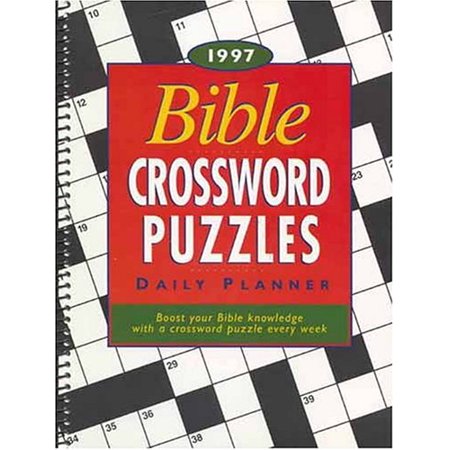 Bible Crossword Puzzles Daily Planner-1997 Calendar  Pre-Owned Other 0842332022 9780842332026 Tyndale House Publishers  Mary Hunt