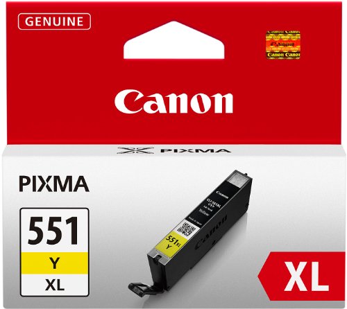 Canon CLI-551YXL Yellow Original High Capacity Ink Cartridge thumbnail
