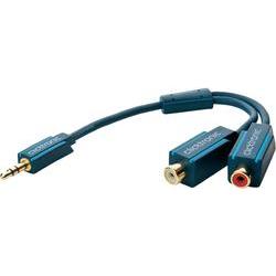 Clicktronic 3.5 RCA AUX Cable - 0.1m