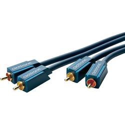Clicktronic Cinch Stereo RCA Cable - 0.5m