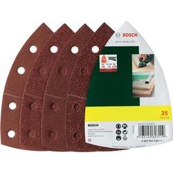 Bosch 2607017112 Delta Sandpaper Set Hook & Loop Perforated 102 X