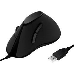 LogiLink ID0158 Ergonomic USB Optical Mouse Black 5 Buttons 1000 Dpi