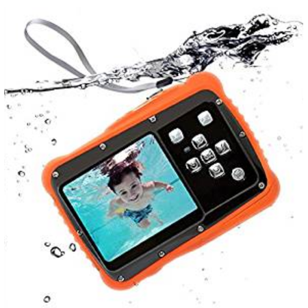 Mgaxyff Kids Camera Kids Waterproof High Definition Underwater Swimming Digital Camera Camcorder Swimming Camera