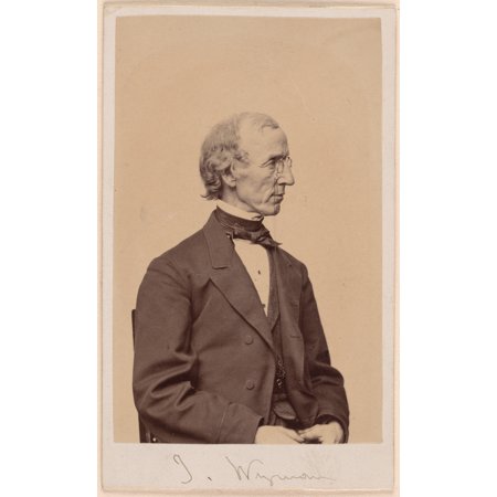 Portrait of Jeffries Wyman - Vivid Imagery-20 Inch by 30 Inch Laminated Poster with Bright Colors and Vivid Imagery-Fits Perfectly in Many Attractive 