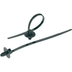 TruComponents 40215 Cable Tie 169mm 5mm Blk Spring Toggle and Disc