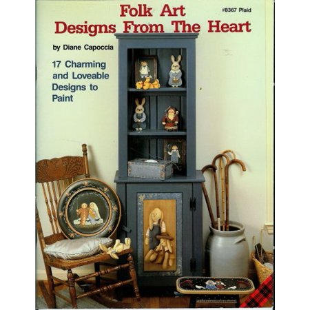 Pre-Owned Folk Art Designs from the Heart Plaid  8367   Paperback B000UMK1CU Diane Capoccia