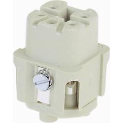 Harting 09 20 004 2711 Han® 4 a Insert Female Screw Terminal