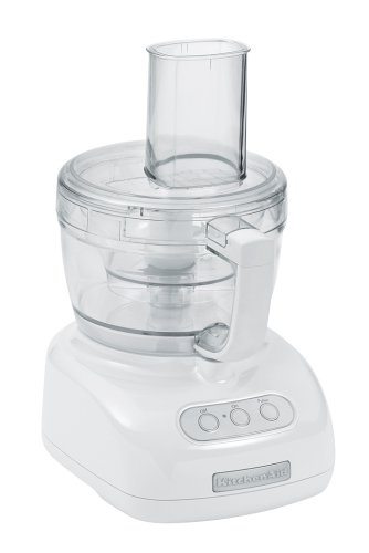 KitchenAid KFP740WH 9-Cup Food Processor, White thumbnail