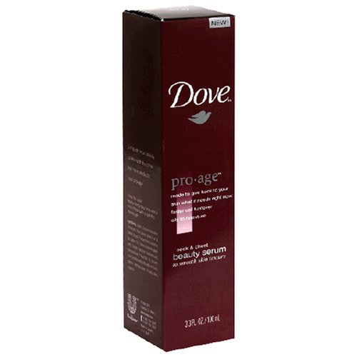 Dove ProAge Neck and Chest Beauty Serum, 3.3-Fluid Ounce (100 Ml)