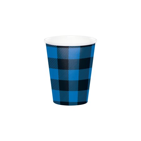 Blue Black Buffalo 9 Oz Hot/Cold Cup Pack of 8 6 Packs
