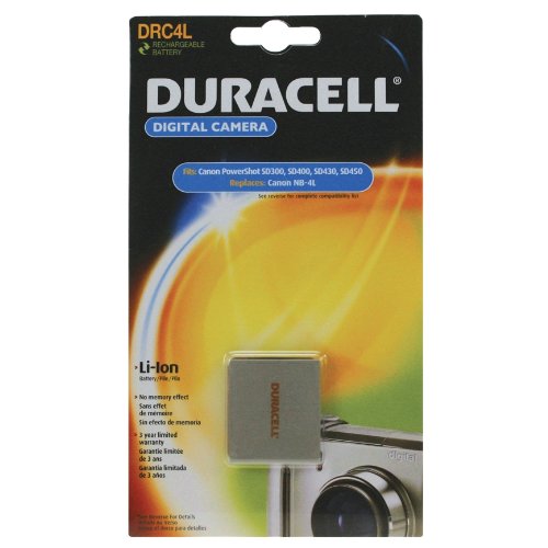 Duracell Canon NB-4L Battery