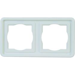 Kopp 302402074 Arctic Wet Room Switch Frame White Flush-Mounted