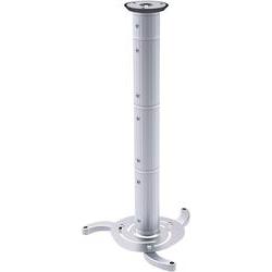 SpeaKa Professional Beamer-Deckenhalterung Neigbar, Drehbar Boden-/Deckenabstand (max.): 106 Cm Silber (1227390)