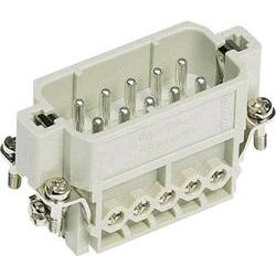 Harting Stifteinsatz Han® a 09 20 010 2612 10 + PE Schrauben 1 St. (09 20 010 2612)