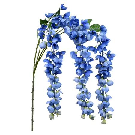 Bean Flower Vine Artificial Wisteria Festival Supplies New Party Fake White Home Hanging Bush Silk Simulation Ornament