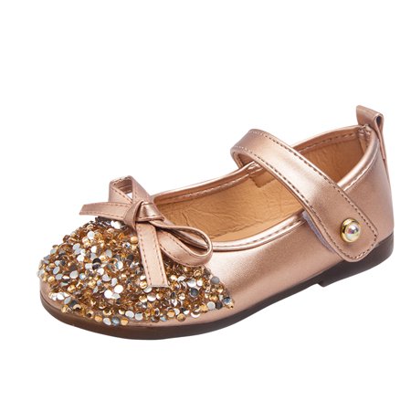 Relanfenk Baby Girl Shoes Summer Children Toddler Girls Bowknot Bling Crystal Sandals Slippers Shoes