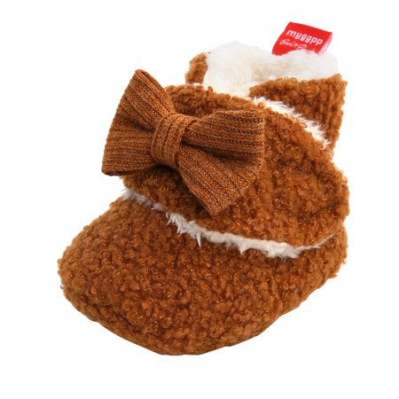 Relanfenk Baby Shoes Girls Boys Soft Booties Snow Boots Toddler Warming Prewalker First Walkers Shoes