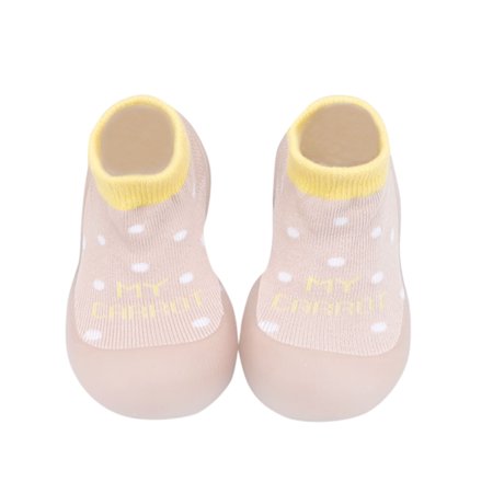 Relanfenk Baby Shoes Infant Toddler Indoor Fruit Cute First Walkers Casual Elastic Socks Shoes