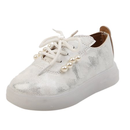 Relanfenk Baby Girl Shoes Children Kids Girls LED Light Luminous Sport Sneakers Princess Shoes