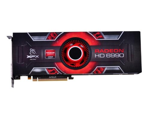 XFX AMD Radeon HD 6990 830M 4 GB GDDR5 Four MINIDP DVI PCI-E Video Card, HD699AENF9 thumbnail
