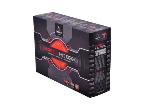 XFX AMD Radeon HD 6990 830M 4 GB GDDR5 Four MINIDP DVI PCI-E Video Card, HD699AENF9 thumbnail