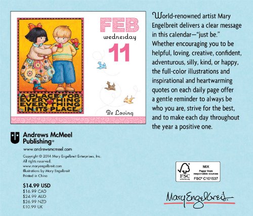 Mary Engelbreit 2015 Day-to-Day Calendar: Just Be! thumbnail