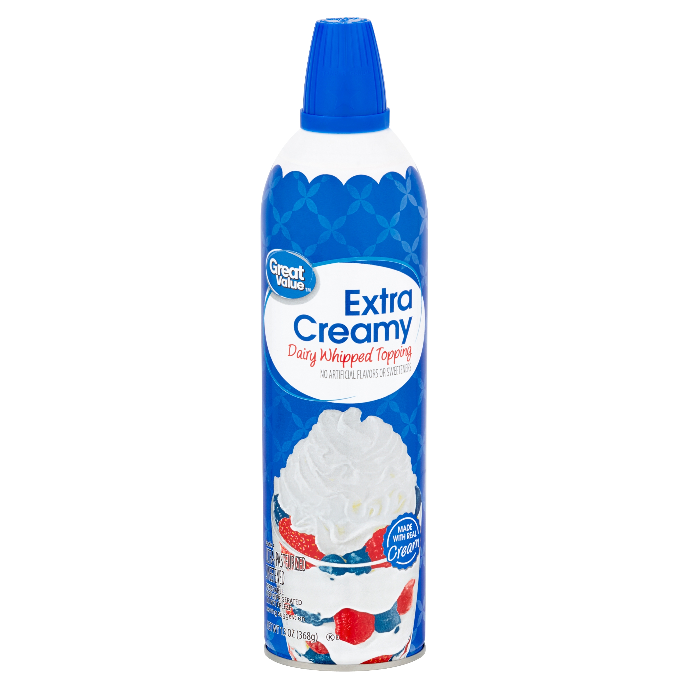 Great Value Extra Creamy Dairy Whipped Topping, 13 Oz Image