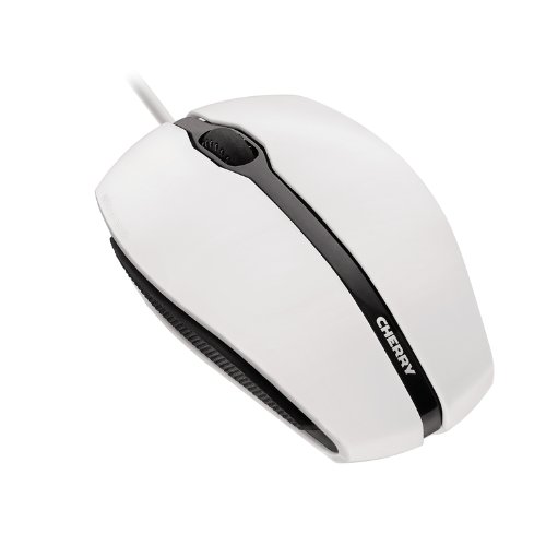 CHERRY Gentix Wired USB Optical PC Mouse USB White