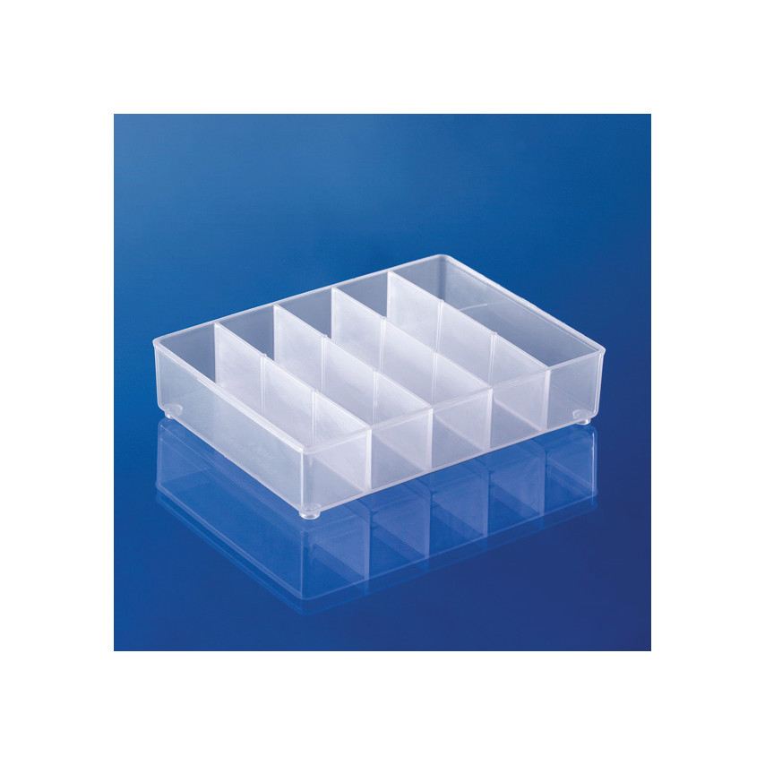 Raaco 115759 A75 Case Insert 5 Compartments PP 109x79x24mm