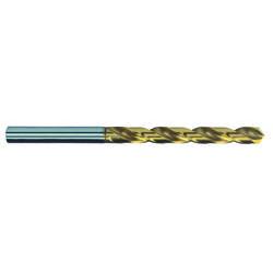 Exact 32556 HSS Metal Twist Drill Bit 5mm Tin Coated, 10pcs