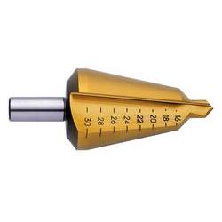 Exact 50100 Slagbor 5 - 25.4 Mm HSS Samlet Lngde 87 Mm TiN Cylinderskaft 1 Stk