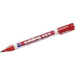 Marker Permanent Edding404 Round 0.75 Mm Red