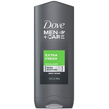 Dove Men+Care Body Wash and Face Wash for Fresh  Healthy-Feeling Skin Extra Fresh Cleanser That Effectively Washes Away Bacteria While Nourishing Your