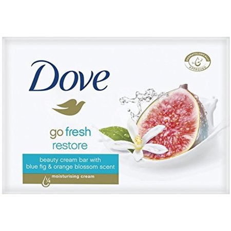 Dove Go Fresh Restore Beauty Bar Soap 3.5 Oz / 100 Gr (Pack of 12 Bars)