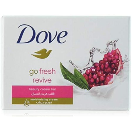 Dove Beauty Cream Bar Soap  Go Fresh Revive  100 G / 3.5 Oz Bars (Pack of 12)