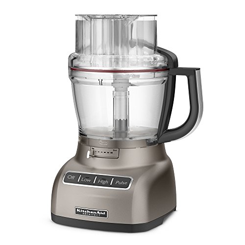 KitchenAid KFP1333ACS Architect Series 13-Cup Food Processor with Exact Slice System, Cocoa Silver thumbnail