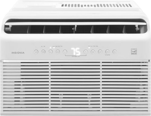 Insignia  - 350 Sq. Ft. 8,000 BTU U-Shaped Window Air Conditioner - White