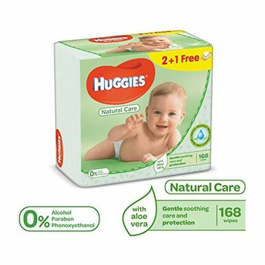 HUGGIES Naturally Refreshing Baby Wipes  16ct thumbnail