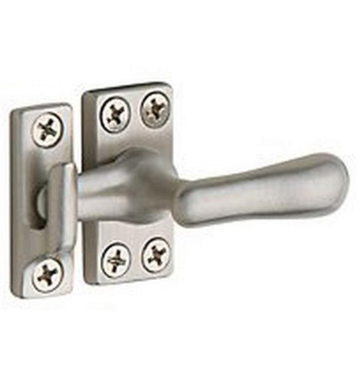 Baldwin Estate Solid Brass Rim Strike for 0491, 0492, and 0493 Casement Fasteners in Polished Chrome, 0491260RIM thumbnail