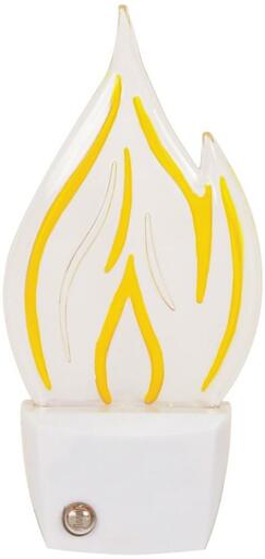 FLAME LED NIGHT LIGHT - TBD, Satco Products Inc. S75/033 L6ENN (759436)