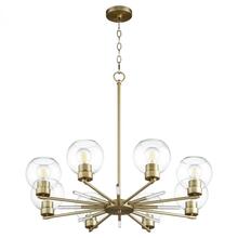 6317-8-80 Quorum Lighting Voln - 8 Light Chandelier-24.5 Inches Tall and 32.25 Inches Wide -Traditional Installation thumbnail