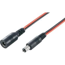 BKL Electronic 072054 Niedervolt-VerlÃ¤ngerungskabel Niedervolt-Stecker - Niedervolt-Buchse 5.5 Mm 2