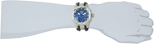 Invicta Men's 1507 Specialty S1 Chronograph Blue Dial Black Polyurethane Watch thumbnail