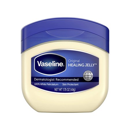 Vaseline Healing Jelly for Dry Skin and Eczema Relief Original 100% Pure Petroleum Jelly 1.75 Oz