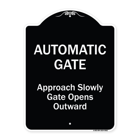 Designer Series-Automatic Gate Approach Slowly Gate Opens, 24