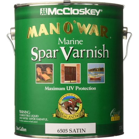 McCloskey Mow Spar 6505 Satin Varnish - Water-Resistant - 1-Gallon