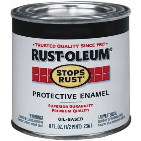 Rustoleum .50 Pint Smoke Gray Protective Enamel Oil Base Paint 7786 730