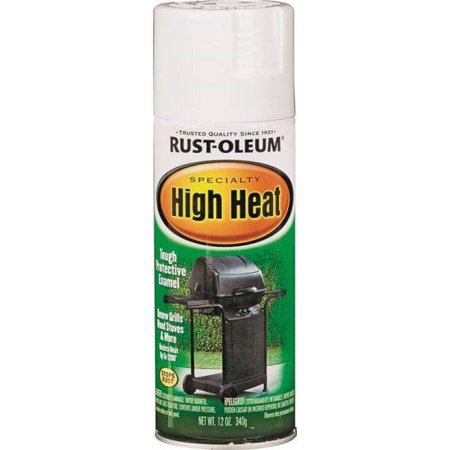 Rust-Oleum 7751-830 Specialty High Heat Spray Paint  12 Oz  White