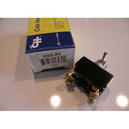 Cole Hersee 5588-BP DPST Toggle Switch